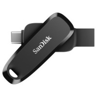 SanDisk Phone Drive 32GB, USB-C/USB-A, 3.2 Gen 1, 100MB/s, Schwarz