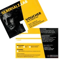Silbersalz35 Gutscheinbeutel für Filmentwicklung und Digitalisierung inkl. Einsendeporto, für 1 Film