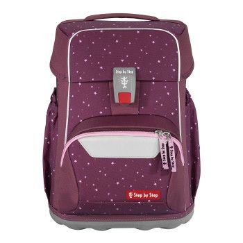 Step by Step BASIS Schulranzen-Set Berry Stars, 4-teilig