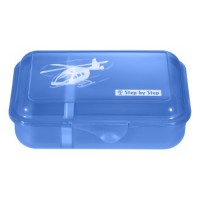 Rotho Lunchbox Helicopter Sam, Blau