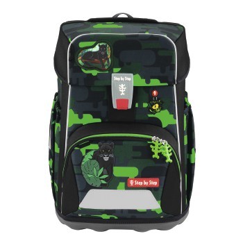 Step by Step GIANT Schulranzen-Set Black Cat Chiko, 5-teilig