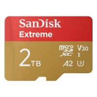SanDisk microSDXC Extreme 2TB (R240 MB/s) + Adapter + 1 Jahr RescuePRO Deluxe