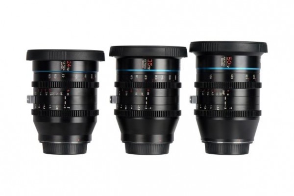 SIRUI Jupiter 3er-Set 24mm/35mm/50mm T2 Makro Cine Vollformat-Objektiv PL-Mount