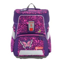 Step by Step SPACE SHINE Schulranzen-Set Butterfly Night Ina, 5-teilig