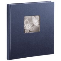 Hama Buch-Album Fine Art, 29x32 cm, 50 weiße Seiten, Blau