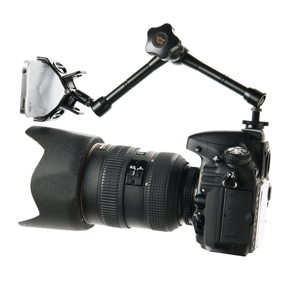 Tether Tools Rock Solid Hot Shoe Adapter w/ dual +