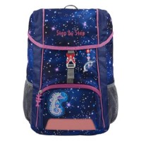 Step by Step JUNIOR KID REFLECT Rucksack-Set Star Seahorse Zoe, 3-teilig