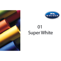 Savage Hintergrundpapier Super White 2.72x11m