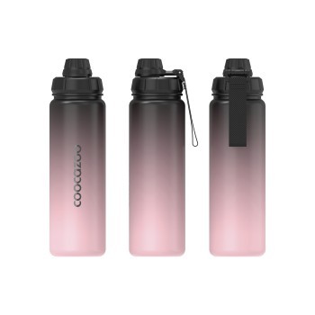 coocazoo Isolierte Edelstahl-Trinkflasche, Gradient Rose