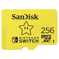 SanDisk microSDXC Extreme 256GB (A1/ V30/ U3/ C10/ R100/ W90) für Nintendo Switch