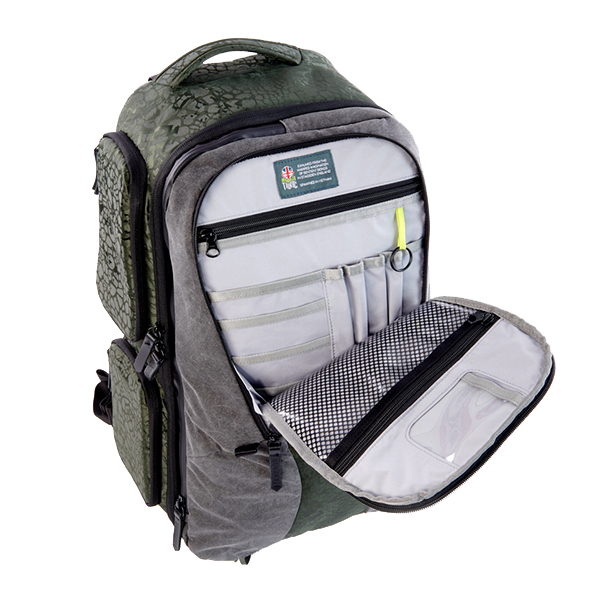 Morally Toxic Valkyrie Backpack Large Emerald