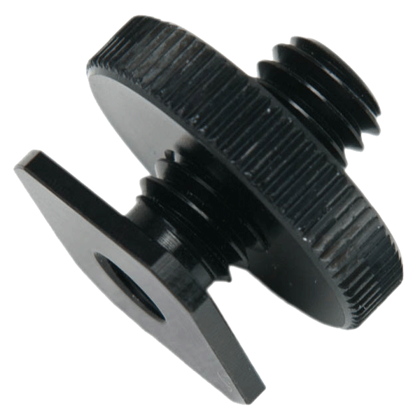 Tether Tools Rock Solid Hot Shoe Adapter w/ dual +