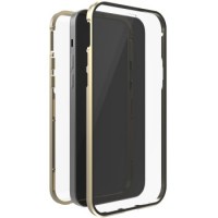 White Diamonds Cover 360° Glass für Apple iPhone 14, Gold