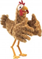 Folkmanis Handpuppe Huhn