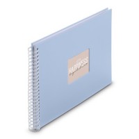 Hama Spiral-Album Fine Art, 36x32 cm, 50 weiße Seiten, Lagune