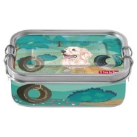 Xanadoo Edelstahl-Lunchbox Dog Basty