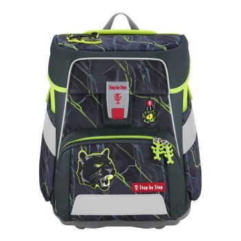 Step by Step SPACE Schulranzen-Set Danger Cat Chiko, 5-teilig