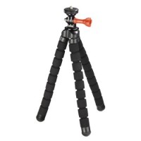 Hama Stativ Flex 2in1 für Fotokameras und GoPro, 26 cm