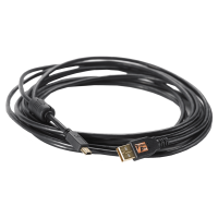 TetherPro USB 2.0 A / Mini B 5 Pin 4.6m/15' black
