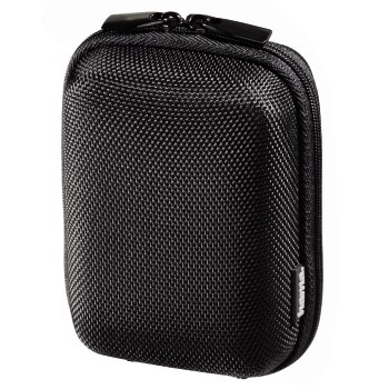 Hama Kameratasche Hardcase Colour Style, 7 x 4 x 11 cm innen, Schwarz