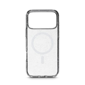 White Diamonds Cover Mag Glitter für Apple iPhone 17 Pro Max, Transparent