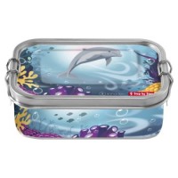 Xanadoo Edelstahl-Lunchbox Dolphin Pippa