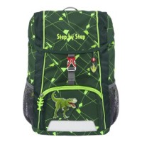 Step by Step JUNIOR KID SHINE Rucksack-Set Dino Night Tyro, 3-teilig