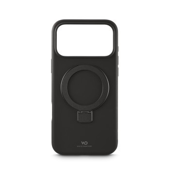 White Diamonds Cover Mag Urban Stand Case für Apple iPhone 17 Pro Max, Schwarz