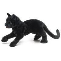 Folkmanis Handpuppe Schwarze Katze