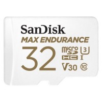 SanDisk microSDHC Max Endurance 32GB (V30/U3/Cl.10/R100/W40) + SD-Adapter