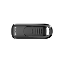 SanDisk USB-Stick Ultra Slider, USB-C, 128 GB, schwarz