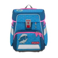 Step by Step SPACE Schulranzen-Set Dolphin Pippa, 5-teilig