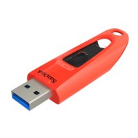 SanDisk Ultra 64 GB, USB 3.0, 130 MB/s, 2er-Set, Rot/Blau