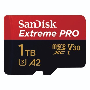 SanDisk microSDXC Extreme Pro 1TB (A2/ V30/ U3/ R170/ W90) + Adapter Mobile