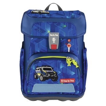 Step by Step CLOUD Schulranzen-Set Police Truck Charly, 5-teilig