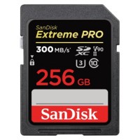 SanDisk SDXC Extreme PRO 256 GB (V90/U3/UHS-II/Cl.10/R300-/W300 MB/s)