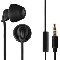Thomson EAR3008BK Kopfhörer Piccolino, In-Ear, Mikrofon, ultraleicht, Schwarz