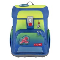 Step by Step CLOUD OCEAN Schulranzen-Set Red Octopus Pius, 5-teilig
