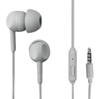 Thomson EAR3005GY Kopfhörer, In-Ear, Mikrofon, Grau