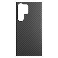 Black Rock Cover Carbon Ultra für Samsung Galaxy S23 Ultra, Schwarz