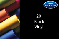 Savage Vinyl Hintergrund 3.04 x 6m schwarz