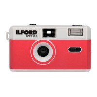 Ilford Kamera Sprite 35-II silber/rot