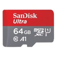SanDisk microSDXC Ultra 64GB (140MB/s A1 Cl. 10 UHS-I) + Adapter Tablet