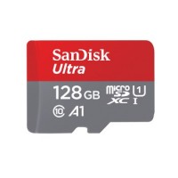 SanDisk microSDXC Ultra 128GB (A1/UHS-I/Cl.10/140MB/s) + Adapter, 2er-Set