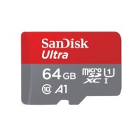 SanDisk microSDXC Ultra 64GB (A1/UHS-I/Cl.10/140MB/s) + Adapter, 2er-Set