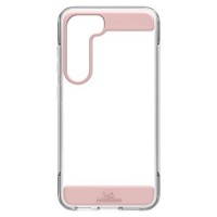 White Diamonds Cover Air Protection für Samsung Galaxy S23, Roségold