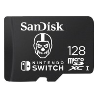 SanDisk microSDXC Extr 128GB (U3/UHS-I/CL.10/R100/W60) Fortnite, Skull Trooper