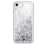 White Diamonds Cover Sparkle für Apple iPhone 6/6s/7/8/SE 2020/SE 2022, Silver Stars