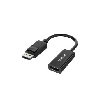 Hama Video-Adapter, DisplayPort-Stecker - HDMI™-Buchse, Ultra-HD 4K