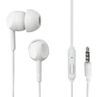 Thomson EAR3005W Kopfhörer, In-Ear, Mikrofon, Weiß